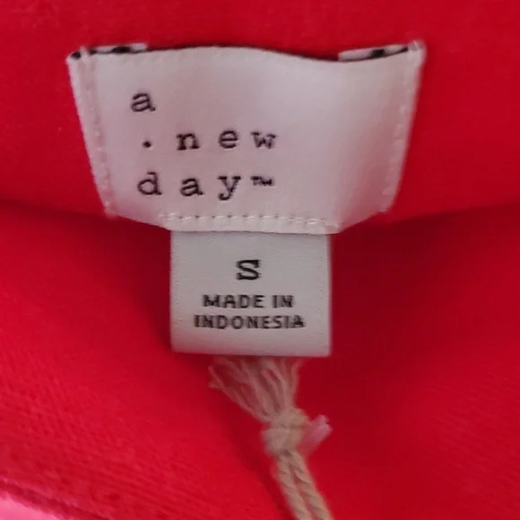 NWT A New Day women’s dress red size small new - Picture 4 of 8
